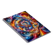 Carnet Vortex couleur dynamique (Côté Droit)