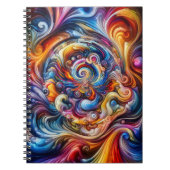 Carnet Vortex couleur dynamique (Devant)