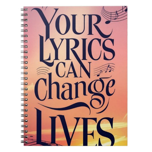 Carnet Vos Paroles Peuvent Changer Des Vies (Devant)