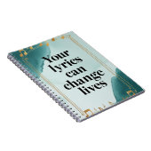 Carnet Vos Paroles Peuvent Changer Des Vies (Côté Droit)
