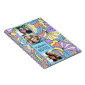 Carnet VOS photos nom personnalisé Ordinateur portable Co (Côté Droit)