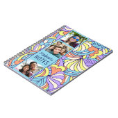 Carnet VOS photos nom personnalisé Ordinateur portable Co (Côté gauche)