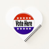 Carnet Vote ici (Dos)