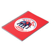 Carnet Vote Red 2026 (Côté gauche)