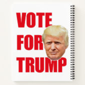 Carnet Voter pour Trump (Dos)