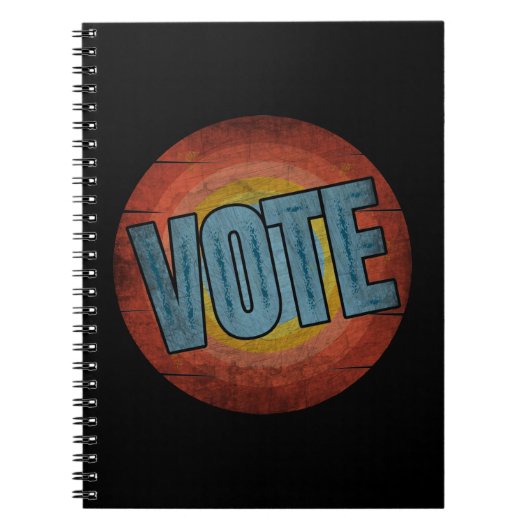CARNET VOTER VINTAGE (Devant)