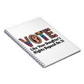 Carnet Votez comme les droits de votre fille en dépendent (Côté Droit)