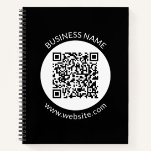 Carnet Votre code QR téléchargé   Texte et couleurs modif