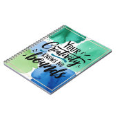 Carnet Votre Créativité Ne Connaît Aucune Frontière (Côté gauche)