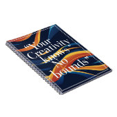 Carnet Votre Créativité Ne Connaît Aucune Frontière (Côté Droit)