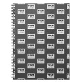 Carnet Votre image en carrelage ou logo de l'entreprise | (Devant)