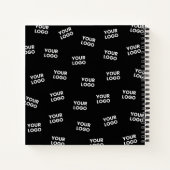 Carnet Votre image, logo d'entreprise ou autre conception (Dos)