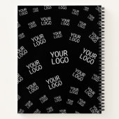 Carnet Votre logo de conception, de photo ou d'entreprise (Dos)