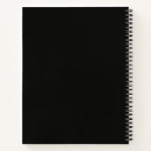 Carnet Votre logo ici moderne (Dos)