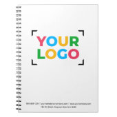 Carnet Votre logo ici Simple Business Promotion (Devant)