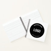 Carnet Votre logo, image ou conception et texte modifiabl (Intérieur)