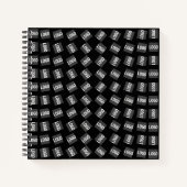 Carnet Votre logo | Logo unique, conception ou motif d'im (Devant)