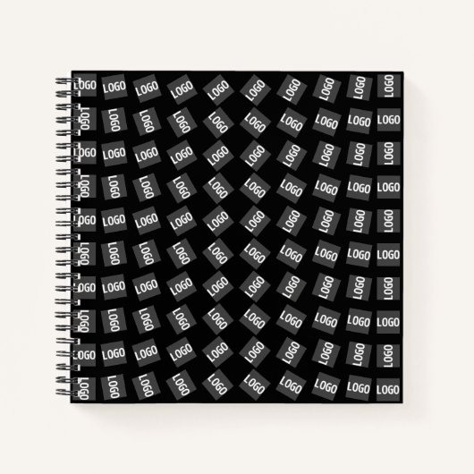 Carnet Votre logo | Logo unique, conception ou motif d'im (Devant)