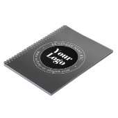 Carnet Votre logo ou conception d'entreprise & Texte modi (Côté gauche)