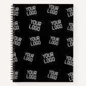 Carnet Votre logo ou image | Modèle aléatoire (Devant)