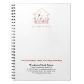 Carnet Votre maison de rêve vous attend | Realtor en mark (Devant)