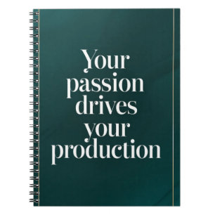 Carnet Votre Passion Anime Votre Production