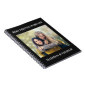 Carnet VOTRE photo et votre texte (Côté Droit)