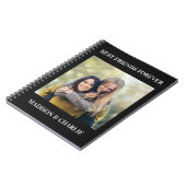 Carnet VOTRE photo et votre texte (Côté gauche)