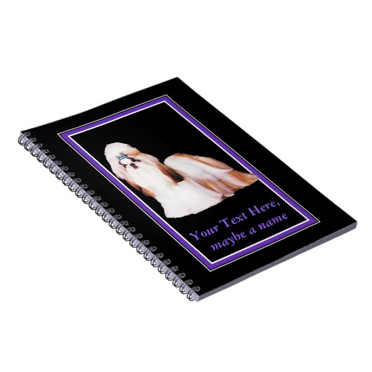 Carnet Votre PHOTO faite sur commande (Côté Droit)