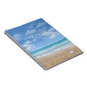 Carnet Votre planificateur de mariage personnel de plage  (Côté Droit)