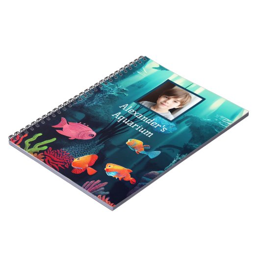 Carnet Votre propre aquarium Exotic Fish Tank (Côté gauche)