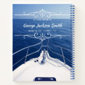 Carnet Votre propre service de commémoration de bateau ph (Dos)
