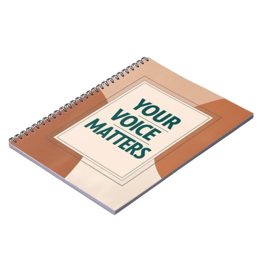 Carnet Votre voix compte, option 3 (Côté gauche)