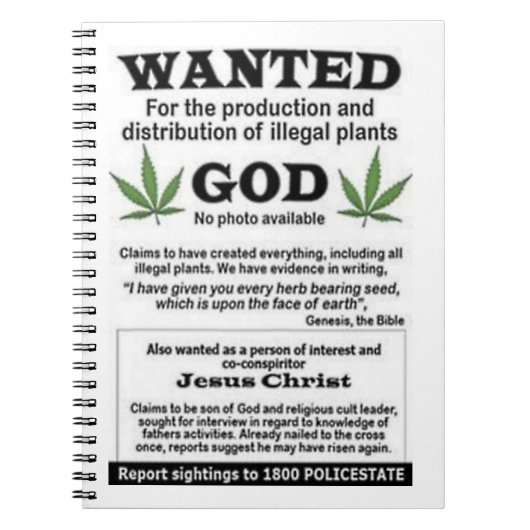 Carnet voulu - dieu (Devant)