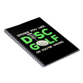 Carnet Vous aimez le golf sur disque (Côté Droit)