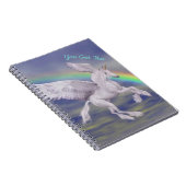Carnet Vous Avez Ce Flying Unicorn Rainbow Inspirational (Côté Droit)