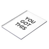 Carnet vous avez compris (Côté gauche)