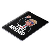 Carnet Vous avez manqué Donald Trump (Côté gauche)