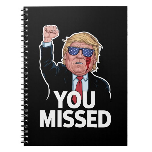 Carnet Vous avez manqué Donald Trump (Devant)