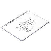 CARNET VOUS AVEZ TRAVAILLÉ DUR POUR CETTE / CONCEPTION / (Côté gauche)