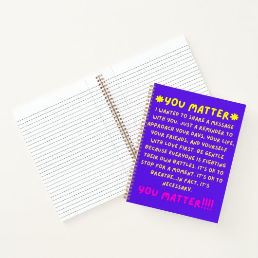 Carnet Vous Comptez Spirale Violette (Intérieur)
