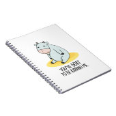 Carnet Vous devez plaisanter Funny Goat Pun  (Côté Droit)