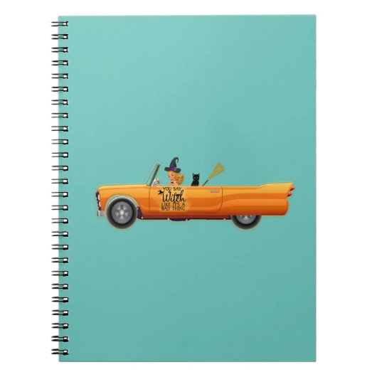 Carnet Vous dites que la sorcière comme c'est une mauvais (Devant)