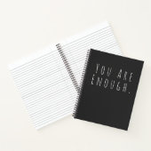 Carnet VOUS EN ÊTES ASSEZ | Graphique d'art Word inspirat (Intérieur)