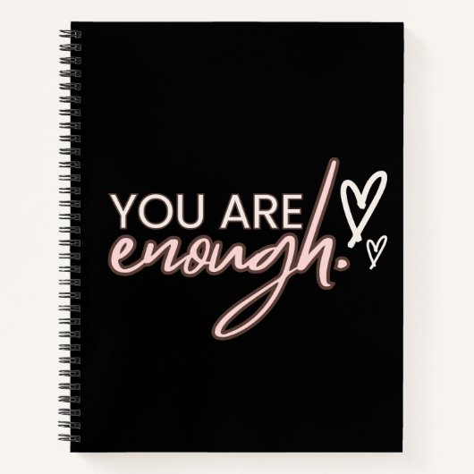 Carnet Vous êtes assez : Amour de soi & Saint-Valentin (Devant)