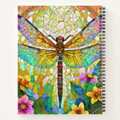 Carnet Vous êtes beau...Libellule en vitrail (Dos)