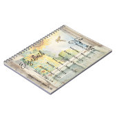 Carnet Vous êtes : Belles, Écritures personnalisées (Côté gauche)