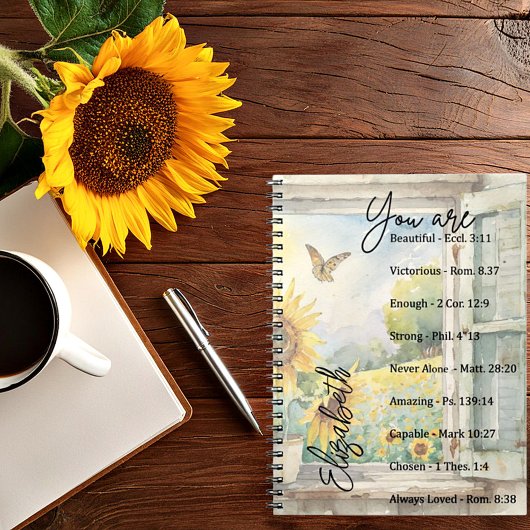 Carnet Vous êtes : Belles, Écritures personnalisées