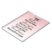 Carnet Vous Êtes Braver, Plus Forte, Plus Intelligente, A (Côté gauche)