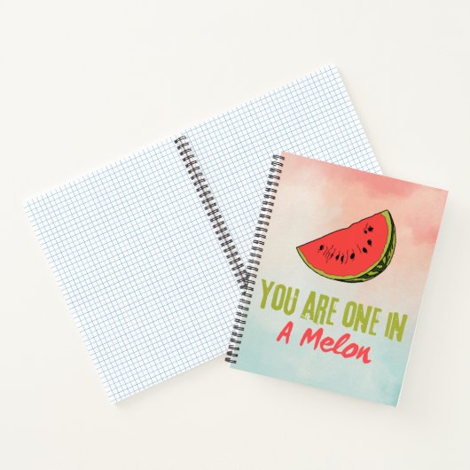 Carnet Vous Êtes Dans Un Melon Watermelon Fruit (Intérieur)